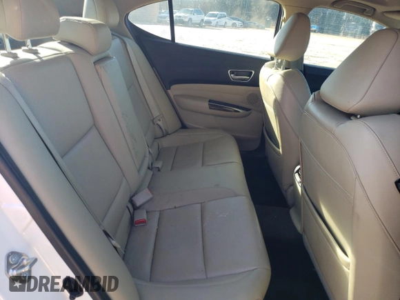 2018 Acura TLX w/Technology Pkg with VIN 19UUB1F52JA003256, listed as a Copart auction lot 40161213 with 135,206 mi miles. Bid and sale history available at carsss.com. Image 10.