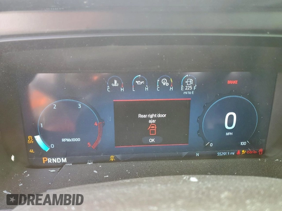 2023 Ford F-250 XL с VIN 1FT8W2BM6PED18604, выставлен на аукционе Copart как лот 57225105 с пробегом 55 291 миль миль и Списание • Salvage title. История ставок и продаж доступна на DreamBid. Изображение 9.