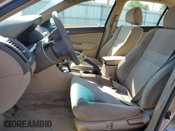 2005 Honda Accord EX with VIN 1HGCM56795A020222, listed as a Copart auction lot 55426085 with 167,997 mi miles and Salvage Title. Bid and sale history available at DreamBid. Image 7.