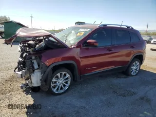 2021 Jeep Cherokee Latitude with VIN 1C4PJLCBXMD192262, listed as a Copart auction lot 57325295 with 208,134 mi miles and Salvage title. Bid and sale history available at DreamBid. Image 1.