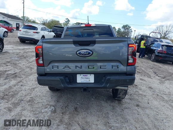 2024 Ford Ranger XLT with VIN 1FTER4HH8RLE43554, listed as a IAAI auction lot 41638799 with 1,623 mi miles. Bid and sale history available at carsss.com. Image 16.