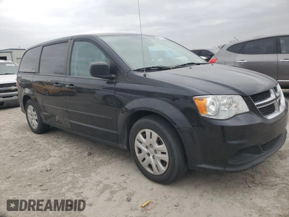 2017 Dodge Grand Caravan SE with VIN 2C4RDGBG3HR741842, listed as a Copart auction lot 49535695 with 211,169 mi miles and Clean Title. Bid and sale history available at DreamBid. Image 4.