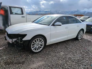 2014 Audi A6 2.0T Premium Plus with VIN WAUGFAFC1EN049090, listed as a Copart auction lot 45419945 with 154,062 mi miles and Salvage Title. Bid and sale history available at carsss.com. Image 1.