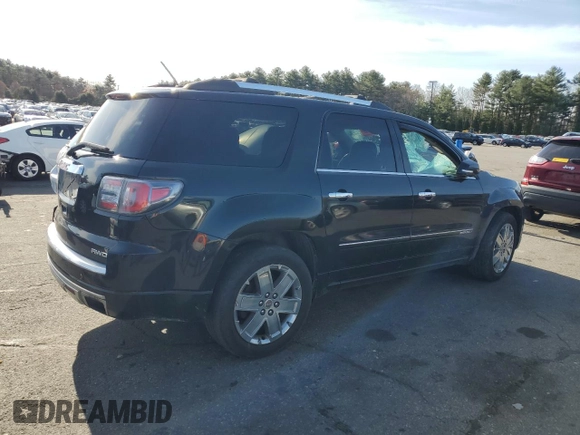 2014 GMC Acadia Denali z VIN 1GKKVTKD8EJ269283, wystawiony jako Copart lot #54201065 z przebiegiem Nie podano mil oraz Szkoda całkowita • Salvage title. Historia ofert i sprzedaży dostępna na DreamBid. Obrazek 3.