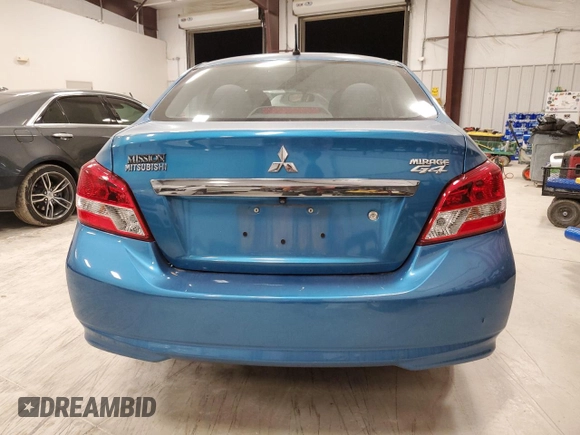 2018 Mitsubishi Mirage G4 ES with VIN ML32F3FJ5JHF10572, listed as a Copart auction lot 47369465 with 56,900 mi miles and Salvage Title. Bid and sale history available at carsss.com. Image 6.