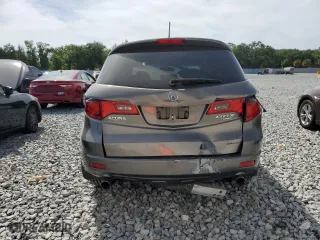 2007 Acura RDX Tech Pkg with VIN 5J8TB18577A001049, listed as a Copart auction lot 52401675 with 203,573 mi miles and Salvage Title. Bid and sale history available at carsss.com. Image 6.