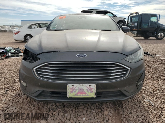 2019 Ford Fusion SE with VIN 3FA6P0HD4KR177589, listed as a Copart auction lot 86351984 with 126,075 mi miles and Salvage Title. Bid and sale history available at carsss.com. Image 5.