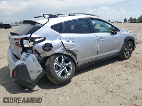 2024 Subaru Crosstrek Premium с VIN JF2GUADC5R8393104, выставлен на аукционе Copart как лот 55308255 с пробегом 4 077 миль миль и Списание • Salvage title. История ставок и продаж доступна на DreamBid. Изображение 3.