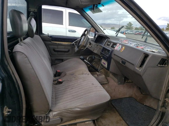 1991 Nissan Frontier with VIN 1N6SD11S9MC419923, listed as a Copart auction lot 85189314 with 245,003 mi miles and Salvage title. Bid and sale history available at DreamBid. Image 10.