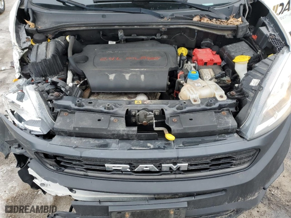 2019 Ram ProMaster City Cargo Van Tradesman with VIN ZFBHRFAB4K6N02590, listed as a Copart auction lot 47856575 with 77,920 mi miles and Salvage Title. Bid and sale history available at carsss.com. Image 12.