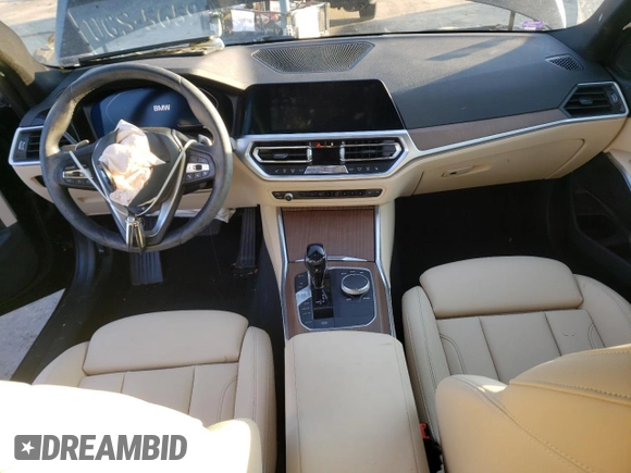 2020 BMW 3 Series 330i xDrive with VIN 3MW5R7J05L8B34304, listed as a Copart auction lot 47511193 with 15,080 mi miles and . Bid and sale history available at DreamBid. Image 8.