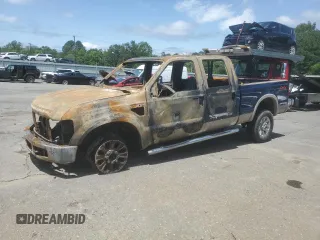 2008 Ford F-250 XL with VIN 1FTSW21R28ED13906, listed as a Copart auction lot 55354235 with Not provided miles and Salvage title. Bid and sale history available at DreamBid. Image 1.
