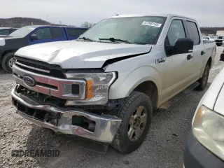 2018 Ford F-150 XL with VIN 1FTEW1EP0JKF83353, listed as a Copart auction lot 47366145 with 166,240 mi miles and Clean Title. Bid and sale history available at carsss.com. Image 1.