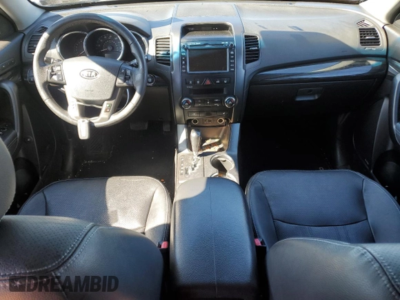 2013 Kia Sorento EX with VIN 5XYKUDA24DG393585, listed as a Copart auction lot 50001715 with 156,568 mi miles and Salvage Title. Bid and sale history available at carsss.com. Image 8.