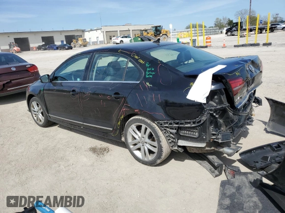 2017 Volkswagen Jetta SEL z VIN 3VWL17AJ4HM263303, wystawiony jako Copart lot #54363545 z przebiegiem 103 597 mil mil oraz Szkoda całkowita • Salvage title. Historia ofert i sprzedaży dostępna na DreamBid. Obrazek 2.