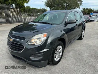 2017 Chevrolet Equinox LS with VIN 2GNALBEK1H1546430, listed as a Copart auction lot 55705755 with 86,674 mi miles and Non Repairable. Bid and sale history available at DreamBid. Image 1.