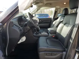 2024 Infiniti QX80 LUXE with VIN JN8AZ2AE2R9328307, listed as a Copart auction lot 44684235 with 20,261 mi miles and Non Repairable. Bid and sale history available at carsss.com. Image 7.