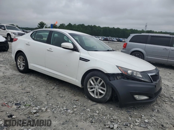 2013 Kia Optima LX z VIN KNAGM4A76D5349580, wystawiony jako Copart lot #54576975 z przebiegiem 156 241 mil mil oraz Szkoda całkowita • Salvage title. Historia ofert i sprzedaży dostępna na DreamBid. Obrazek 4.