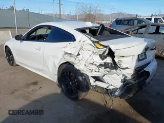 2021 BMW 4 Series M440i xDrive with VIN WBA13AR09MCF64044, listed as a IAAI auction lot 41391508 with 29,007 mi miles and . Bid and sale history available at DreamBid. Image 3.