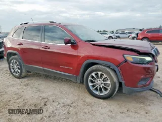 2019 Jeep Cherokee Latitude Plus with VIN 1C4PJLLB8KD176655, listed as a Copart auction lot 63762115 with 111,973 mi miles and Salvage title. Bid and sale history available at DreamBid. Image 4.