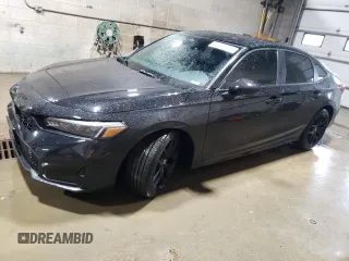 2025 Honda Civic Sport with VIN 2HGFE2F5XSH561722, listed as a Copart auction lot 54120165 with 1,576 mi miles and Salvage title. Bid and sale history available at DreamBid. Image 1.