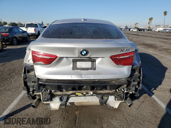 2016 BMW X6 sDrive35i with VIN 5UXKU0C59G0F93390, listed as a Copart auction lot 80156444 with 69,196 mi miles and Salvage Title. Bid and sale history available at carsss.com. Image 6.