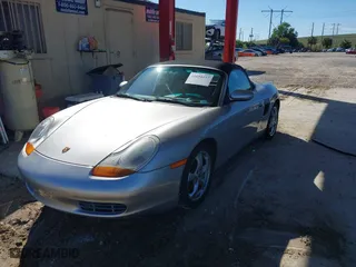2002 Porsche Boxster with VIN WP0CA29882U622162, listed as a IAAI auction lot 41654257 with 44,608 mi miles. Bid and sale history available at carsss.com. Image 17.