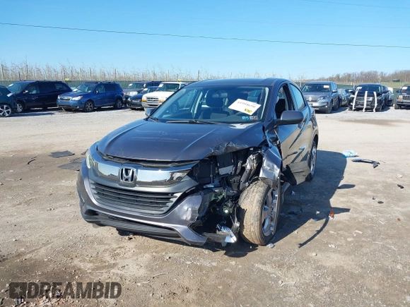 2021 Honda HR-V LX with VIN 3CZRU6H37MM739666, listed as a IAAI auction lot 41994650 with 69,555 mi miles. Bid and sale history available at carsss.com. Image 6.