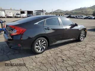 2016 Honda Civic EX with VIN 2HGFC2F74GH561164, listed as a Copart auction lot 54536215 with 86,445 mi miles and Salvage Title. Bid and sale history available at DreamBid. Image 3.
