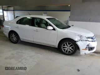 2011 Ford Fusion SEL with VIN 3FAHP0JA6BR316310, listed as a Copart auction lot 50025815 with 140,460 mi miles and Salvage Title. Bid and sale history available at DreamBid. Image 4.