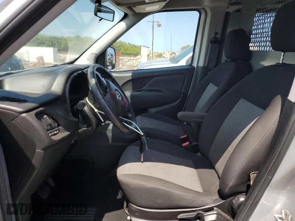 2019 Ram ProMaster City Cargo Tradesman SLT with VIN ZFBHRFBB5K6M28109, listed as a Copart auction lot 57772054 with 45,814 mi miles and Salvage title. Bid and sale history available at DreamBid. Image 7.
