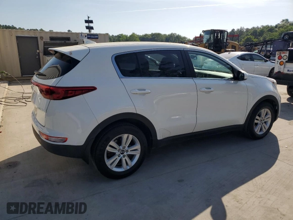 2017 Kia Sportage LX with VIN KNDPM3AC9H7170163, listed as a Copart auction lot 55424695 with 159,385 mi miles and Clean Title. Bid and sale history available at carsss.com. Image 3.
