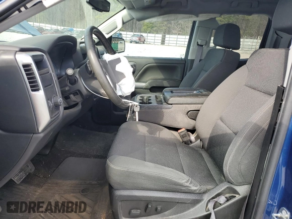 2017 Chevrolet Silverado 1500 LT with VIN 1GCRCRECXHZ381711, listed as a Copart auction lot 46194225 with 54,835 mi miles and Salvage Title. Bid and sale history available at DreamBid. Image 7.
