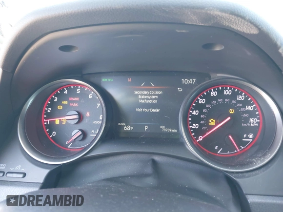 2022 Toyota Camry TRD with VIN 4T1KZ1AK8NU061810, listed as a IAAI auction lot 41769584 with 79,709 mi miles and . Bid and sale history available at DreamBid. Image 7.