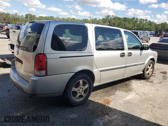 2007 Chevrolet Uplander LS Fleet with VIN 1GNDV231X7D204320, listed as a Copart auction lot 73893884 with 353,771 mi miles and Salvage Title. Bid and sale history available at carsss.com. Image 3.