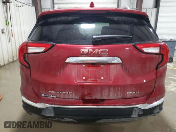 2022 GMC Terrain SLT with VIN 3GKALVEV4NL175721, listed as a Copart auction lot 86274264 with 56,121 mi miles and Salvage Title. Bid and sale history available at carsss.com. Image 6.
