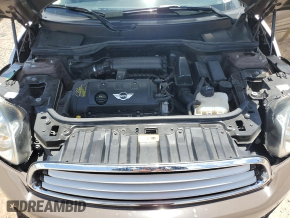 2012 MINI Countryman with VIN WMWZB3C59CWM04522, listed as a Copart auction lot 56605865 with 33,186 mi miles and Salvage title. Bid and sale history available at DreamBid. Image 12.