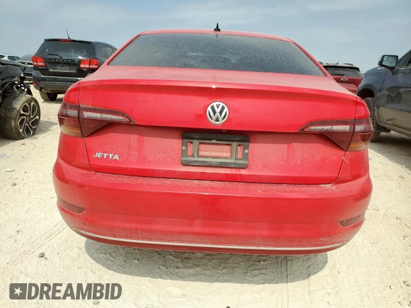 2019 Volkswagen Jetta S with VIN 3VWC57BU9KM055177, listed as a Copart auction lot 57870385 with 51,064 mi miles and Salvage title. Bid and sale history available at DreamBid. Image 6.