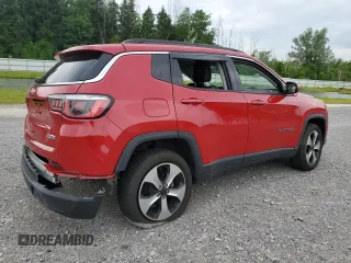 2017 Jeep Compass Latitude z VIN 3C4NJDBB5HT681683, wystawiony jako Copart lot #62938685 z przebiegiem 163 017 mil mil oraz Szkoda całkowita • Salvage title. Historia ofert i sprzedaży dostępna na DreamBid. Obrazek 3.