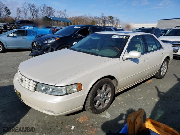 2003 Cadillac Seville Touring STS with VIN 1G6KY54953U193396, listed as a Copart auction lot 85299294 with 108,429 mi miles and Salvage Title. Bid and sale history available at carsss.com. Image 1.