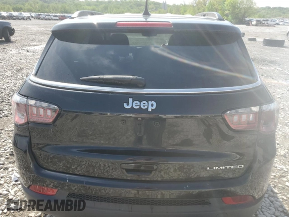 2020 Jeep Compass Limited z VIN 3C4NJCCBXLT187577, wystawiony jako Copart lot #55082235 z przebiegiem 81 387 mil mil oraz Szkoda całkowita • Salvage title. Historia ofert i sprzedaży dostępna na DreamBid. Obrazek 6.