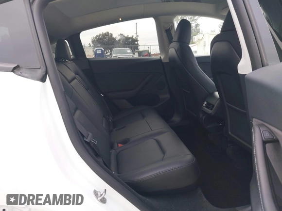 2024 Tesla Model Y Long Range with VIN 7SAYGDEEXRF059620, listed as a IAAI auction lot 42190425 with 16,682 mi miles. Bid and sale history available at carsss.com. Image 8.