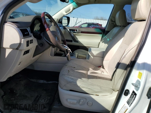 2011 Lexus GX 460 with VIN JTJBM7FX7B5020081, listed as a Copart auction lot 53826995 with 215,593 mi miles and Clean Title. Bid and sale history available at carsss.com. Image 7.