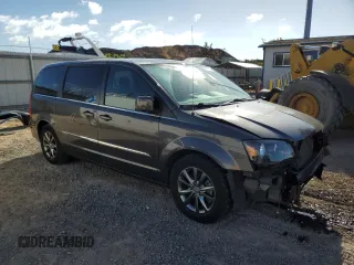 2015 Chrysler Town & Country S with VIN 2C4RC1HG9FR597654, listed as a Copart auction lot 84701374 with 79,980 mi miles and Salvage Title. Bid and sale history available at DreamBid. Image 4.