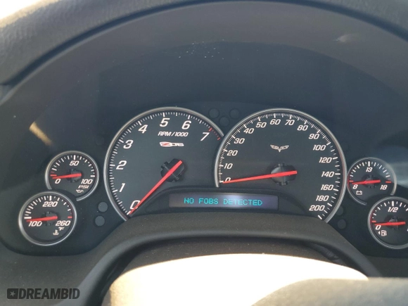 2008 Chevrolet Corvette Z06 with VIN 1G1YY26EX85121524, listed as a Copart auction lot 50619465 with 0 mi miles and Salvage Title. Bid and sale history available at carsss.com. Image 9.