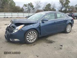 2011 Buick Regal CXL RL6 with VIN W04GU5GC9B1008105, listed as a Copart auction lot 47742665 with 77,717 mi miles and Salvage Title. Bid and sale history available at carsss.com. Image 1.