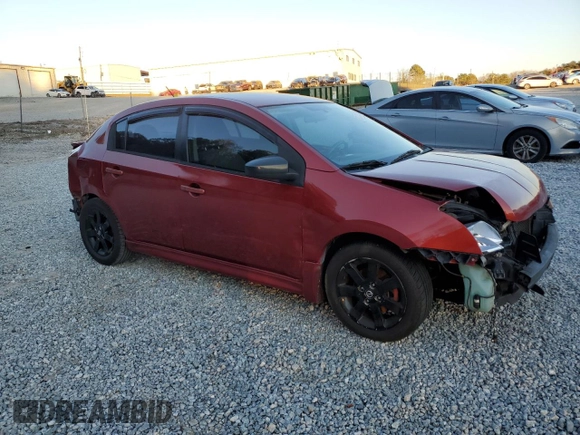 2010 Nissan Sentra SR with VIN 3N1AB6APXAL684561, listed as a Copart auction lot 80137444 with 140,117 mi miles and Salvage Title. Bid and sale history available at DreamBid. Image 4.