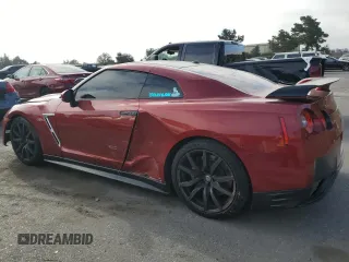 2015 Nissan GT-R Premium z VIN JN1AR5EF9FM280350, wystawiony jako Copart lot #58313634 z przebiegiem 83 387 mil mil oraz Szkody całkowita. Historia ofert i sprzedaży dostępna na DreamBid. Obrazek 2.