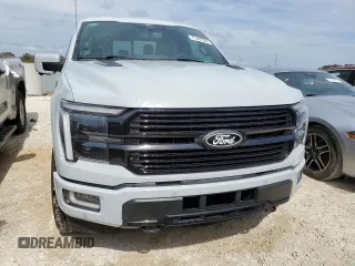 2024 Ford F-150 with VIN 1FTFW7LD7RFB19660, listed as a Copart auction lot 77467324 with 4,891 mi miles and Non repairable. Bid and sale history available at DreamBid. Image 5.