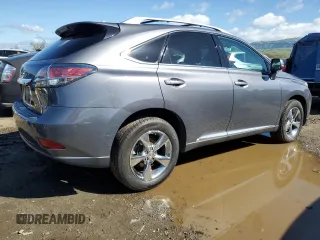 2013 Lexus RX 350 with VIN 2T2ZK1BAXDC115936, listed as a Copart auction lot 51532455 with 127,083 mi miles and Salvage Title. Bid and sale history available at DreamBid. Image 3.
